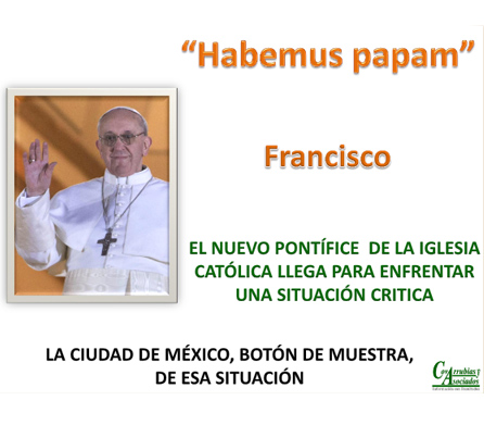 Habemus Papam: Francisco (Marzo 15/ 2013)